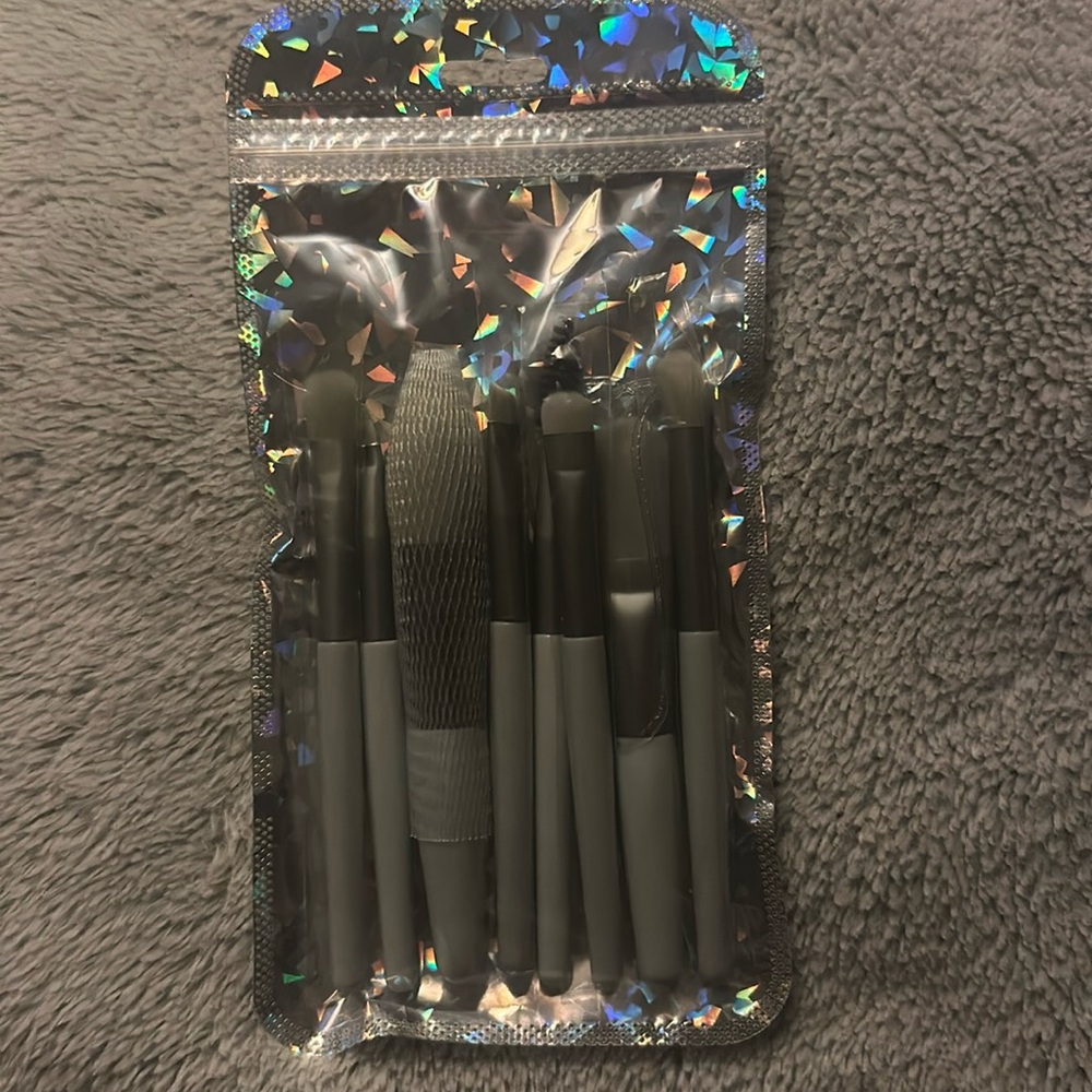 Cosmetic brush set 8 piece